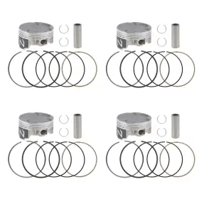 Nw-40012-2 Namura Technologies 4 .020 Over Bore Piston Kits For Yamaha Waverunner Vx 1100 2005-15 76.5mm