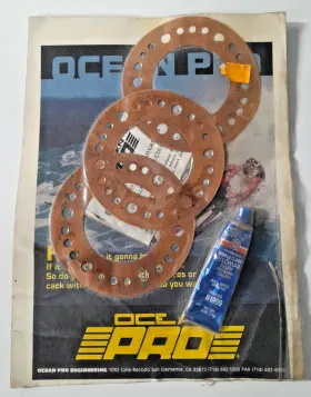 Hgp650-15 Ocean Pro Nos Polaris Sl-650 Copper High Compression Head Gasket Set - .015ftft
