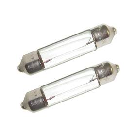 Perko 0071dp0clr Double Ended Festoon Bulbs - 12v 10w .80a Pair