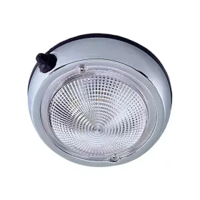 0300dp0chr Perko Surface Mount Dome Light-3 3/4 Inch O.d. 3 Lens -chrome Plated
