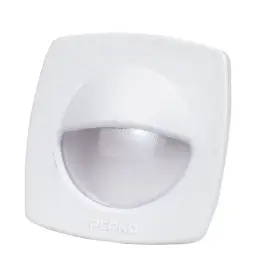 1074dp2wht Perko Led Utility Light With Snap-on Front Cover - White