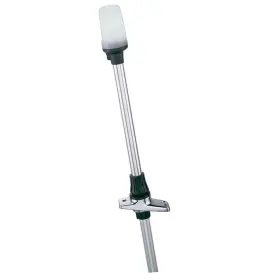 1611dp2chr Perko 24 Inch Telescoping Type Pole Light - White