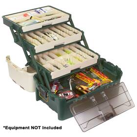 Plano 723300 Hybrid Hip 3-tray Tackle Box - Forest Green