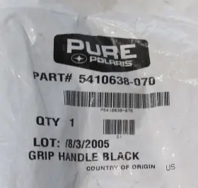 5410638-070 Polaris Oem Grip Handle Black Part #5410638-070 Jet Ski Sl-750 New In Pkg Jetski