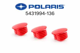 5431994-136 Polaris New 1996-1997 Hurricane Oem Red Bumper Plugs Qty 3