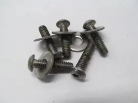 5432273-196 Polaris 1996 Slt780 Slt 780 Hull Sponson Support Right Side Screws Bolts