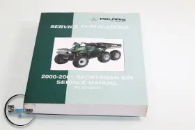 9916582 Polaris 2000-2001 Sportsman 6x6 Ho Dealer Repair Service Manual