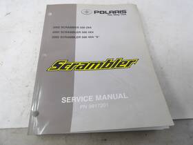 Polaris 9917201 2002 Scrambler 500 2x4 4x4 Service Manual Pn