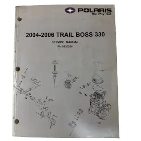 9920296 Polaris 2004-2006 Trail Boss 330 Service Manual Pn