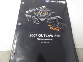 9921126 Polaris 2007 Outlaw 525 Service Manual Pn