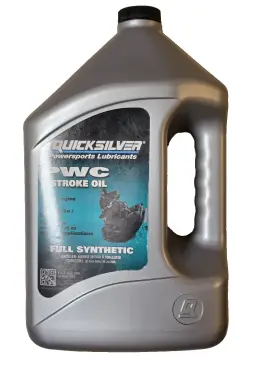 92-8m0058908 Quicksilver Mercury Marine Pwc Full Synthetic 2 Cycle Oil 3/4 Gallon New
