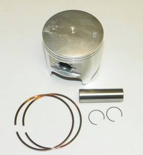 Rareelectrical 686696275634 .5mm Over Piston Kit Fits Kawasaki Jet Mate 650 1989-1992 Sx 300 1986-1991 Sc