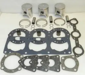 Rareelectrical 686696280706 Oem Grade Rebuild Kit Plat Kawasaki 900 Zxi Stx Sts 1mm Over 891cc 3-cyl