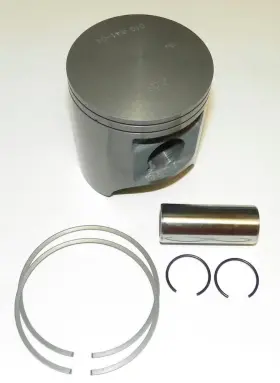 Rareelectrical 686696280768 2 Stroke .5mm Over Piston Kit Fits Kawasaki 02-05 Stx-r 99-05 Ultra 150 1200cc