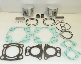 Rareelectrical 686696283950 Rebuild Kit .5mm Over Fits Polaris 02-04 Freedom 96-97 Hurricane Sl Slt 700cc