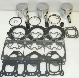 Rareelectrical 686696286067 Oem Grade 1997-2004 Yamaha Gp 1200 Sv Xl 0.5mm Rebuild Kit Pwc