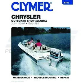 B750a4 Rareelectrical New Service Manual For Chrysler/force 2 Cyl 20cc 3.187 Bore 50cc By B750