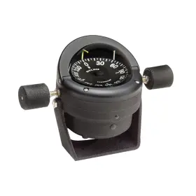 Hb-845 Ritchie Helmsman Steel Boat Compass - Bracket Mount Black