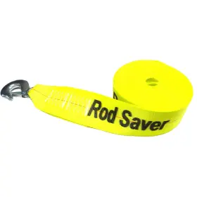 Ws3y20 Rod Saver Heavy-duty Winch Strap Replacement - Yellow 3 Inch X 20ft