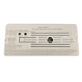 Safe-t-alert 35-742-wht Safe-t-alert Combo Carbon Monoxide Propane Alarms Flush Mount - White
