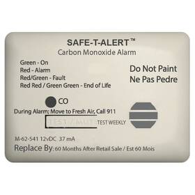 Safe-t-alert 62-541-marine Safe-t-alert 62 Series Carbon Monoxide Alarm-12v-62-541-marine Surface Mount