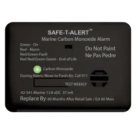 62-541-r-marine-bl Safe-t-alert 62 Series Carbon Monoxide Alarm With Relay - 12v 62-541-r-marine
