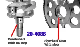 20-408b Sbt Crankshaft For Yamaha Ar210 Sx210 Vx Cruiser Dlx Sport