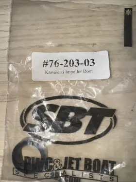 76-203-03-sb Sbt Kawasaki Xir/sxi/zxi/sts/xi 1992-03 Impeller Boot Kit 92093-3739 76-203-03