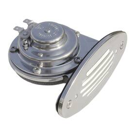 Schmitt & Ongaro Marine 10051 And Mini Ss Single Drop-in Horn With Grill - 12v High Pitch