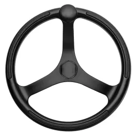 742132bfgk Schmitt & Ongaro Marine And Primus Wheel 13.5 Inch Black 3/4 Tapered Shaft With Knob Finger