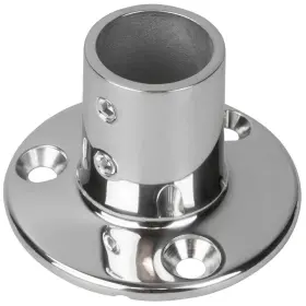 280901-1 Sea-dog Rail Base Fitting 2-3/4 Inch Round 90 Degree 316 Stainless Steel-1