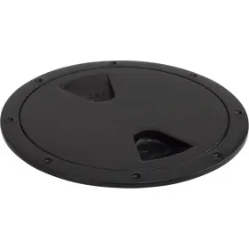 335755-1 Sea-dog Screw-out Deck Plate - Black 5 Inch