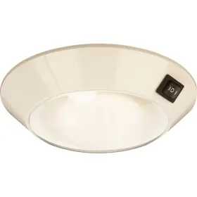401757-1 Sea-dog White Plastic Led Dome Light 4 Inch Day/night - Clear/red Bulb