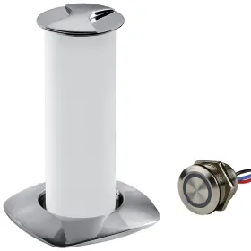 404610-3-403061-1 Sea-dog Aurora Stainless Steel Led Pop-up Table Light - 3w With Touch Dimmer