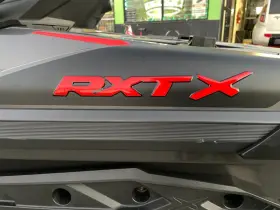 102346 Sea-doo Rxt X 2018 2021 Domed Sticker. 2 Pieces. Light Red And Black