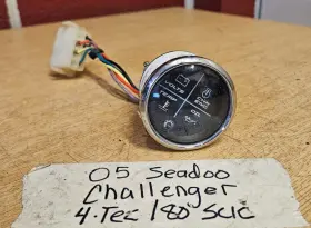204470989 Sea-doo 05 Seadoo Challenger 4-tec 180 Oem Engine Warning Gauge