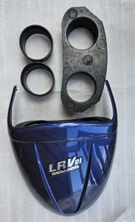 204620201 Sea-doo 2001-03 Lrv Di - Front Hood Deflector Gauge Cover
