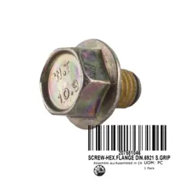 207581046 Sea-doo Seadoo Oem Screw-hex.flange D Inch 6921 S.grip