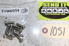 Sea-doo 211000059 Sd15 Nos Bombardier 10 Pack Pan Nut Screw