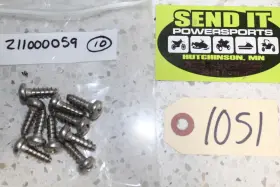 211000059 Sea-doo Sd15 Nos Bombardier 10 Pack Pan Nut Screw