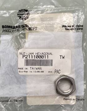 Sea-doo 211100011 Sea-doo By Brp Nut-jam Hexagonal New Genuine