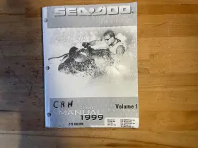 219100094 Sea-doo Seadoo 1999 Oem Factory Service Repair Manual