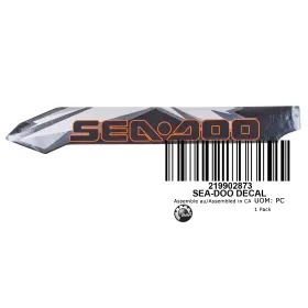 219902873 Sea-doo Decal Vintage Part