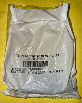 Sea-doo 243164560 Brp Oem Discontinued Seadoo Hexplastitescrew M6.81x45 Pk Of 5 New