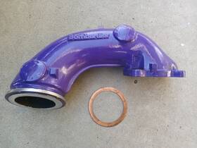 Sea-doo 274000940 Head Pipe Exhaust Elbow Hx 717 1996 95-97 Seadoo