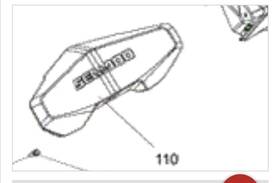 Sea-doo 277002244 Seadoo Gti 130 Handle Bar Trim