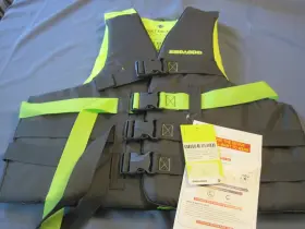 2859477407 Sea Doo Navigator Pfd Life Vest Adult 2xl-large/3xl-large Chest Size 50-60 Inch