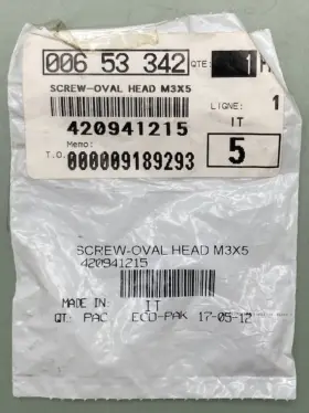 420941215 Sea-doo Qty 9 Replaces Screw-oval Head New