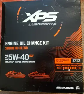9779250 Sea-doo New Oem 4t 5w-40 Synthetic Oil Change Kit Rotax 900 Ace