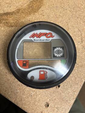 Sea-doo Bo0032001 1999-2001 Info Display Meter Plastic Case Only No Lcd Screen